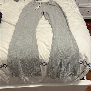 Aerie Gray Pajama Set Intimates & Sleepwear